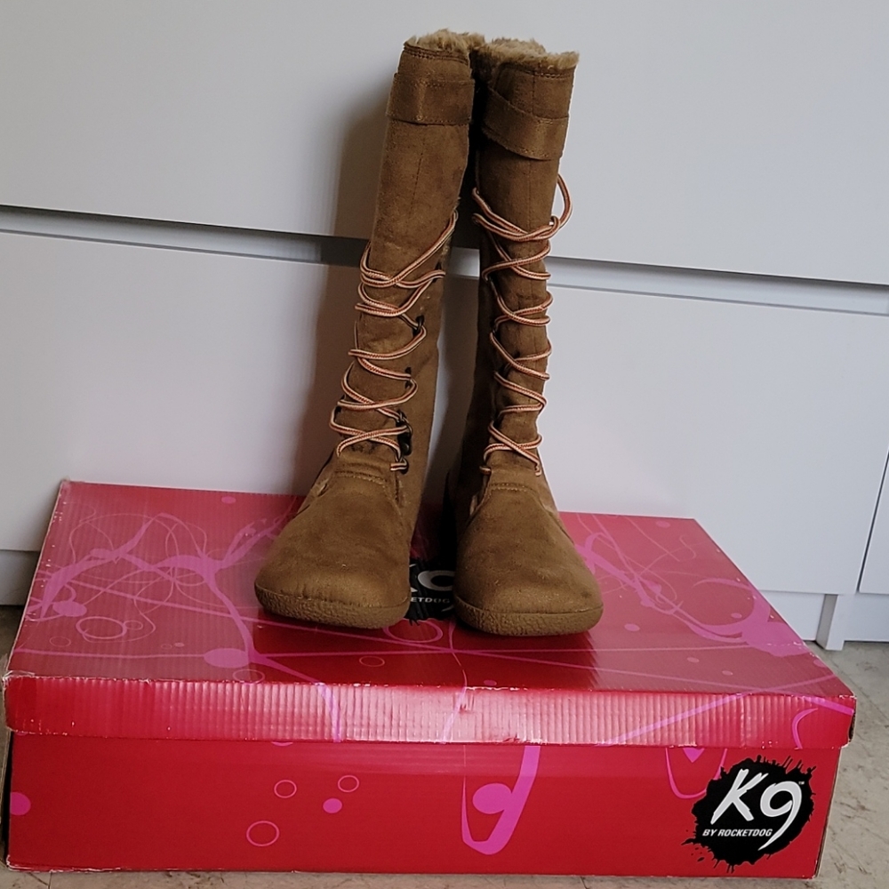 NWT K9 by Rocketdog Faux Fur boots